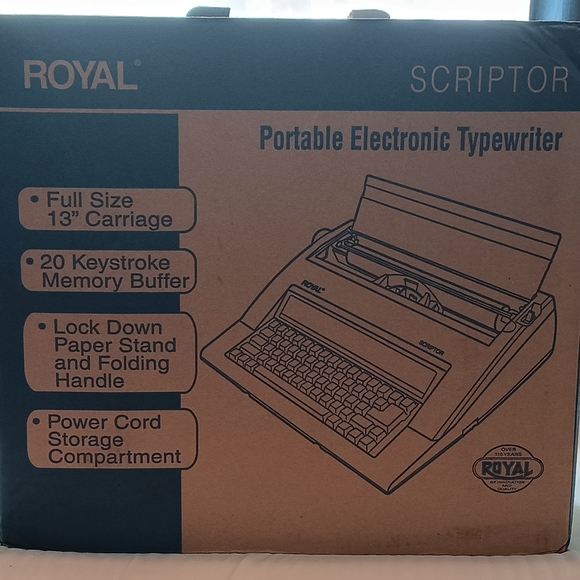 Other - Royal Portable Electronic Typewriter
